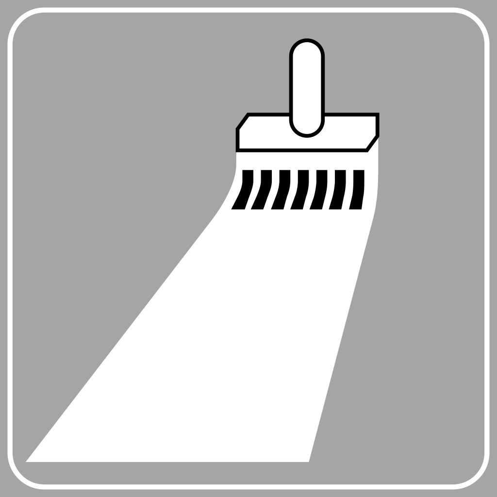 Markierungsarbeiten.