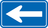 Road with one-way traffic.