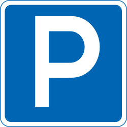 Estacionamiento permitido.