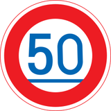 Start of a minimum speed.