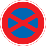 Parking and stopping prohibited.
