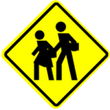 Warning for children.