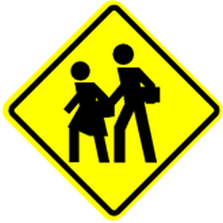 Warning for children.