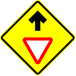 Give way ahead.