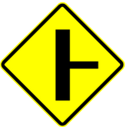Priority at the junction.