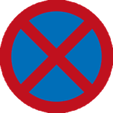 Parking and stopping prohibited.
