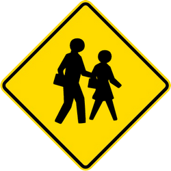 Warning for children.