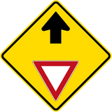 Give way ahead.