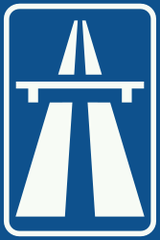 Início de autoestrada.