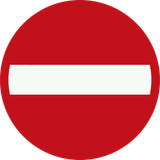 Entrada proibida.