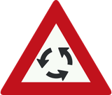 Aviso de rotunda.