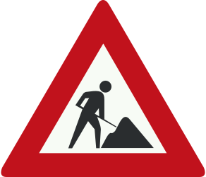 Aviso de obras.