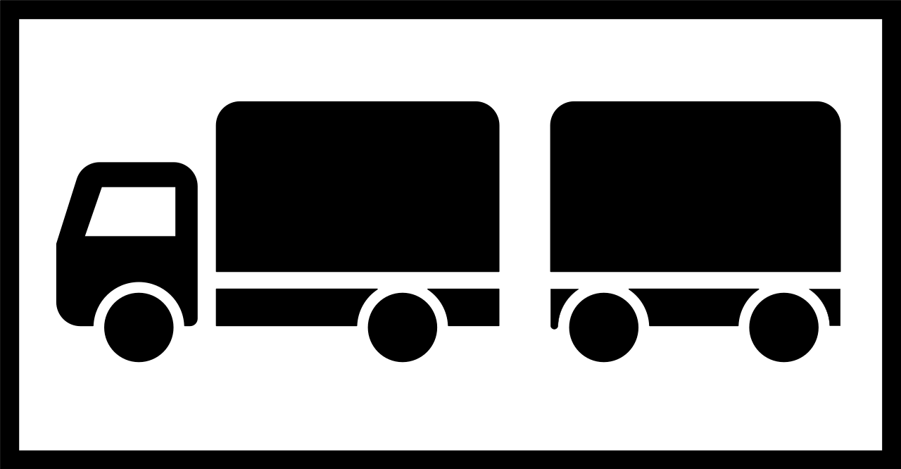 For trucks towing a trailer.