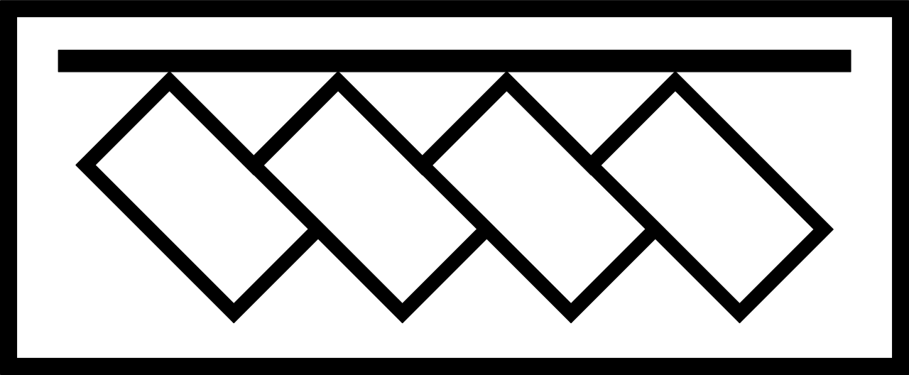 Angle parking to the left.