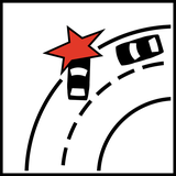Angezeigte Unfallart.