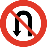 Wenden verboten.