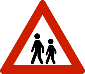 Warnung vor Kindern.