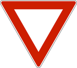 Vorfahrt gewähren.
