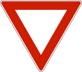 Vorfahrt gewähren.