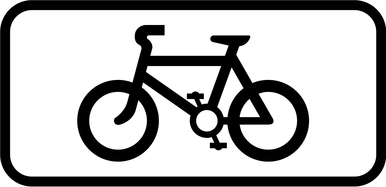 Für Radfahrer.