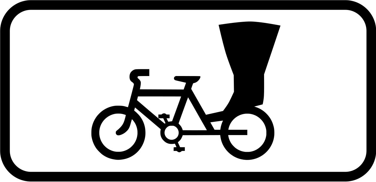 Für Rikschas.