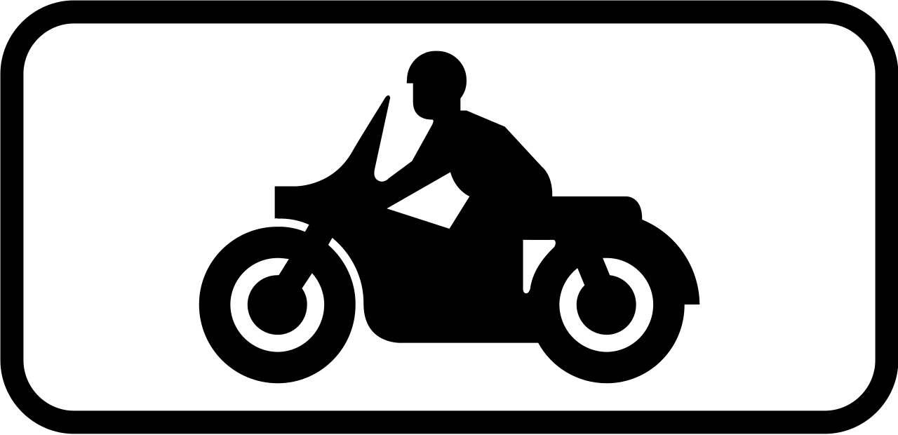 Für Motorräder.