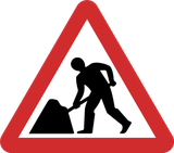 道路工事に注意。