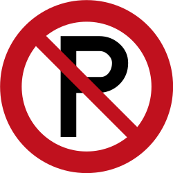 Parken verboten.