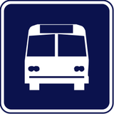 Lane for buses.