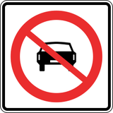 Cars prohibited.