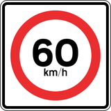 Start of a speed limit.