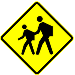 Warning for children.
