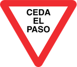 Give way.