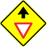 Give way ahead.