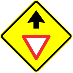 Give way ahead.