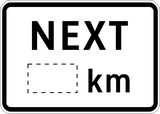 For ... kilometres.