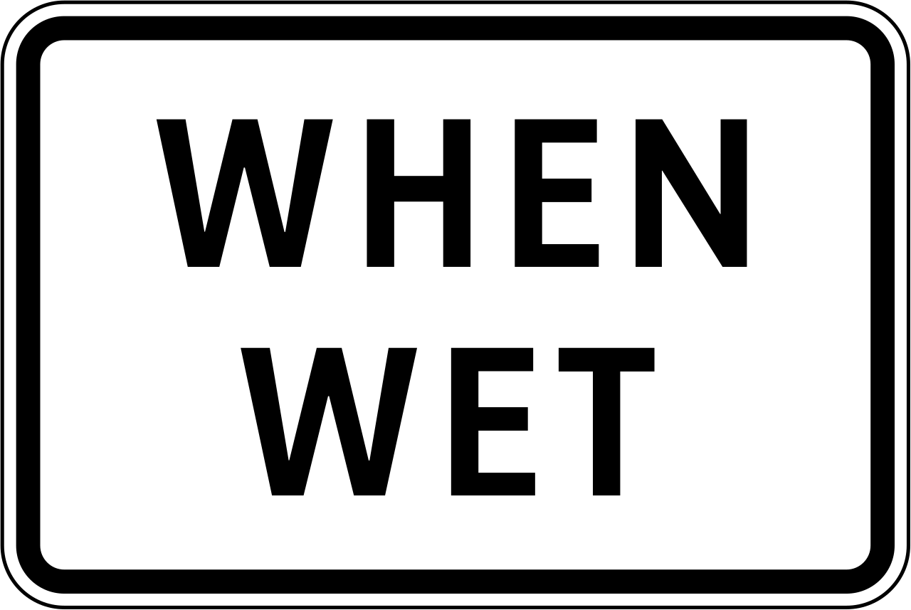Wet.