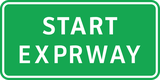 Start of an expressway.