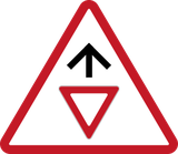 Give way ahead.