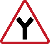 Warning for an uncontrolled Y-junction.