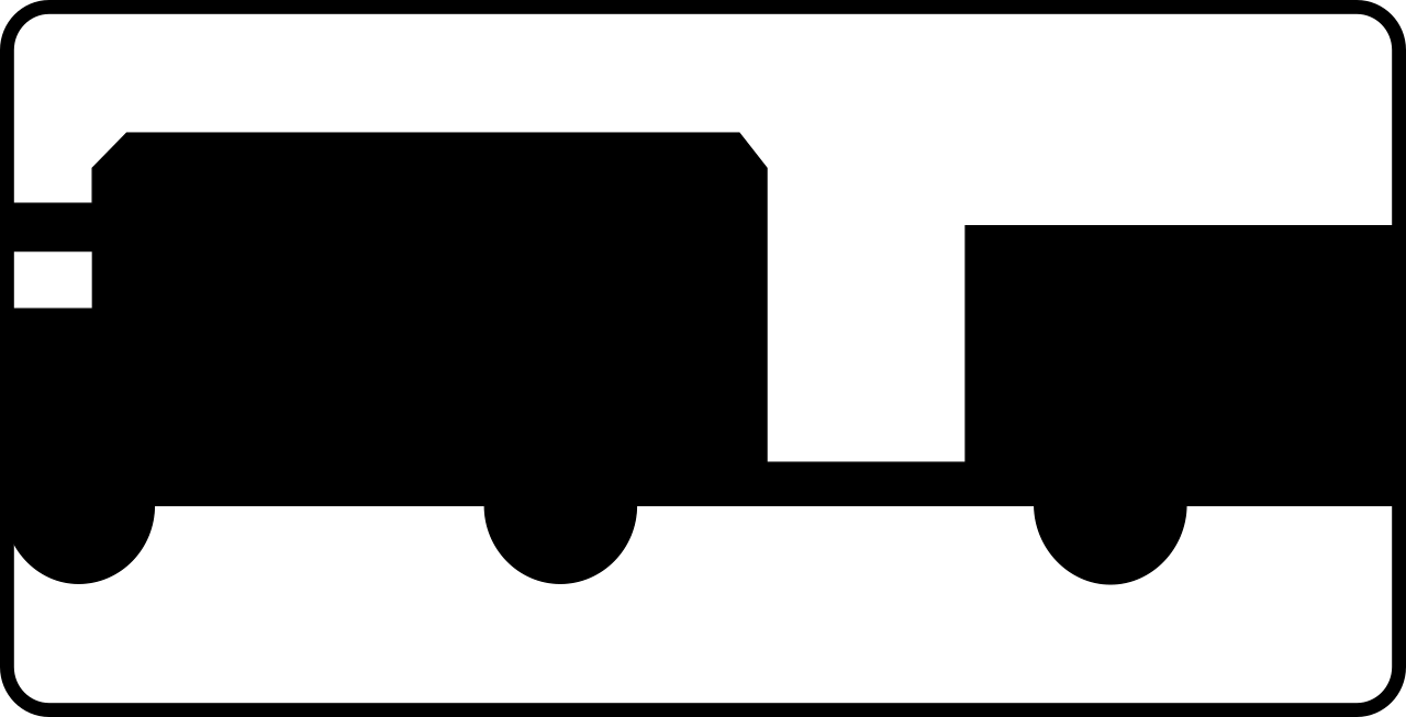 For trucks towing a trailer.
