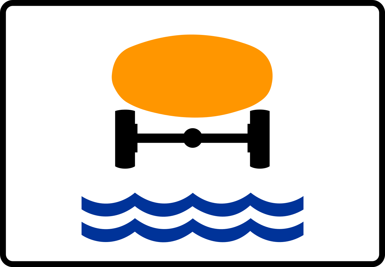 For vehicles carrying water-polluting substances.