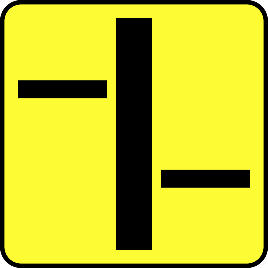 Junction shape.