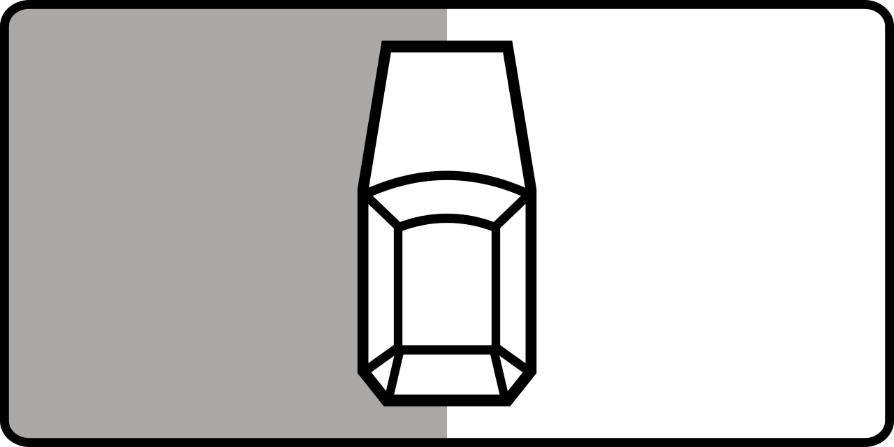 Parallel parking partially on pavement.