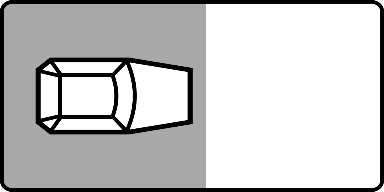 Perpendicular parking on roadway.