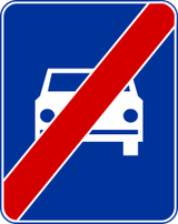 Fim de via rápida.