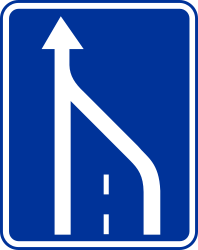 End of a lane.