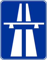 Início de autoestrada.