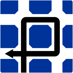 Route to be followed in order to turn left.