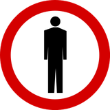 Peões proibidos.